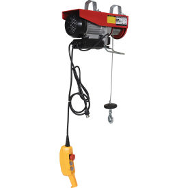 Mini Electric Cable Hoist 3/8 Ton Capacity 36' Lift 30 FPM 115V MINI-7