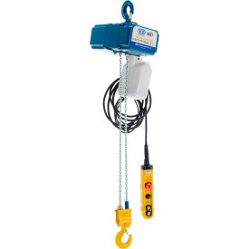 1/2 Ton Variable Speed Electric Chain Hoist 13' Lift 0-20 FPM 220V VS-ECH-10-1PH