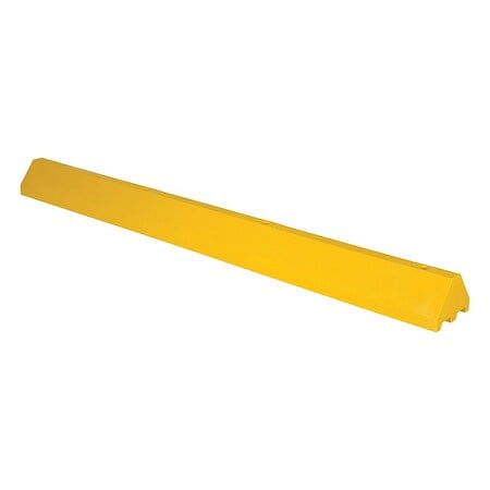 Truck Stop, Plastic, 7 in Height, 96 in Length, Yellow MPN:CS-TB96-Y