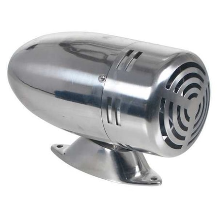 Warning Siren, Steel, Silver MPN:SIREN-SV