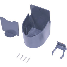 Vestil™ Fork Truck Accessory Plastic Stretch Wrap Caddy Dark Gray FTA-P-SWC