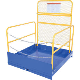 Forklift Loading Platform Attachment Rails & Rear Screen FTLP-5454-HR FTLP-5454-HR