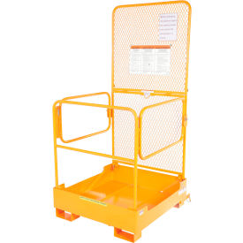 Vestil™ Fold Down Forklift Work Maintenance Platform 600 lb. Capacity 37