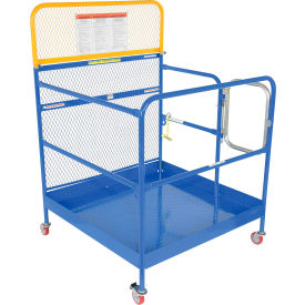 Vestil™ Steel Work Platform with Poly Casters 1000 lb. Capacity 50-15/16