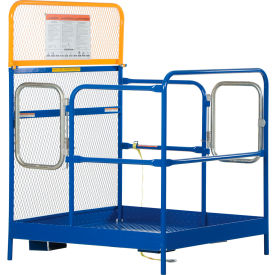 Vestil™ Steel Work Platform with 2 Door Entry 1000 lb. Capacity 51