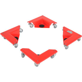 Vestil™ Steel Corner Mover Dolly 300 lb. Capacity Set of 4 CMD-S-300-4PK