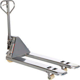 Vestil Manual Pallet Truck Stainless Steel 5500 lb. Capacity 21-1/2