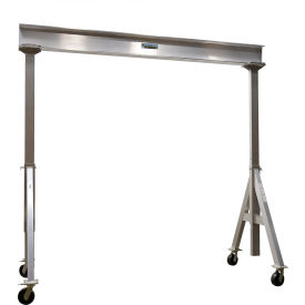 Adjustable Height Aluminum Gantry Crane 6000 lb. Capacity 12'W x 13-3/16'H AHA-6-12-12