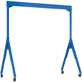 Vestil Steel Gantry Crane with Total Locking Casters 20'W x 12'H 4000 lb. Capacity AHS-4-20-12-TLC