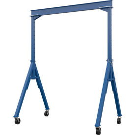 Adjustable Height Steel Gantry Crane 10'W x 8'7