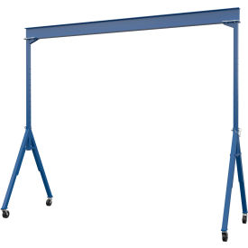 Adjustable Height Steel Gantry Crane 6000 lb. Capacity 20'W x 17-1/8'H AHS-6-20-16