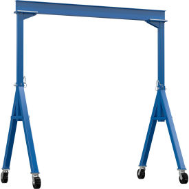 Fixed Height Steel Gantry Crane 10'W x 10'H 4000 Lb. Capacity FHS-4-10