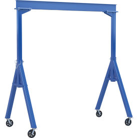 Fixed Height Steel Gantry Crane 4000 lb. Capacity 15'W x 10-11/16'H FHS-4-15-VG