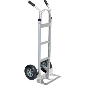 Vestil™ Aluminum Dual Handle Deluxe Hand Truck Hard Rubber Wheels 500 lb. Capacity ALUM-H-HR