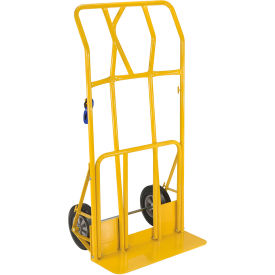 Vestil™ Steel Wide Load Hand Truck Hard Rubber Wheels 800 lb. Capacity HTWL-800-HR