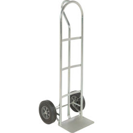 Vestil™ Galvanized Steel P-Handle Truck Hard Rubber Wheels 500 lb. Capacity SPHT-500S-HR