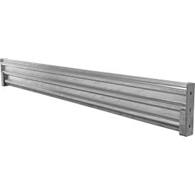 Steel Galvanized Structural Guard Rail Drop-in Style 10'L Galvanized GR-F3R-DI-10-HDG