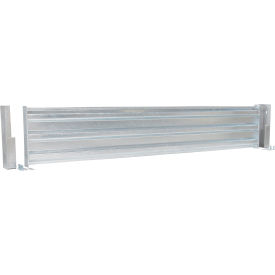 Steel Structural Guard Rail Drop-in Style 8'L Galvanized GR-F3R-DI-8-HDG