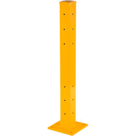 Steel Traffic Machinery Guard Rail Center/Corner Post Drop-In-Style 43-1/8