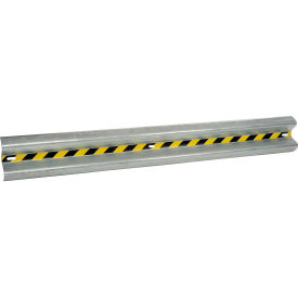 Bolt-On Straight Galvanized Guard Rail 12'L Galvanized GR-H2R-BO-12-HDG
