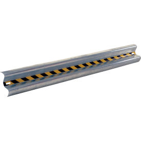 Bolt-On Straight Steel Guard Rail 8'L Galvanized GR-H2R-BO-8-HDG