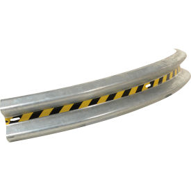 Bolt-On Curved Steel Guard Rail 8'L x 61