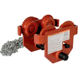 Vestil™ E-MT Geared Eye Manual Trolley 4000 lb. Capacity E-MT-4-C