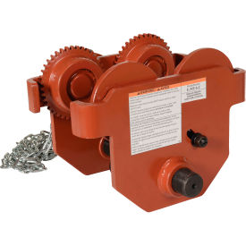 Vestil™ E-MT Geared Eye Manual Trolley 6000 lb. Capacity E-MT-6-C