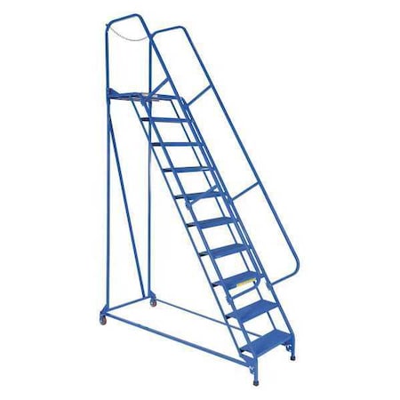 130 H Steel Maintenance Ladder - 10 Step Perforated, 10 Steps MPN:LAD-MM-10-P