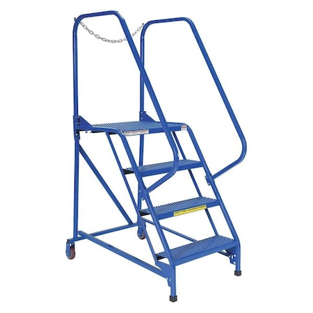 70 H Steel Maintenance Ladder - 4 Step Perforated, 4 in Steps MPN:LAD-MM-4-P