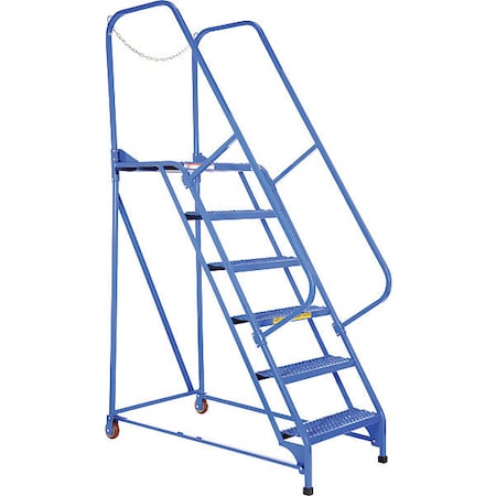 90 H Steel Maintenance Ladder - 6 Step Grip-Strut, 6 Steps MPN:LAD-MM-6-G