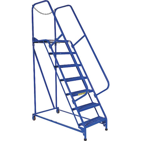 100 H Steel Maintenance Ladder - 7 Step Grip-Strut, 7 in Steps MPN:LAD-MM-7-G