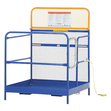 Work Platform, 45 3/8 in W, 45 3/8 in D, 1, 000 lb Load Capacity MPN:WP-4848
