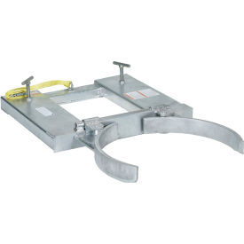 Vestil™ Galvanized Steel Deluxe Single Drum Gripper 55 Gallon 1500 lb. Capacity DGS-55-D-G