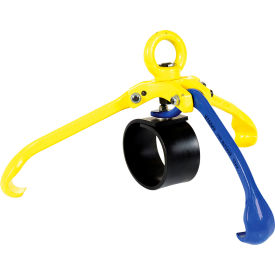 Vestil™ Secure Overhead Drum Lifter For Closed & Open Head 55 Gallon Drums 2200 lb. Capacity DRUM-GRAB