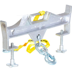 Vestil™ Double Swivel Hoist Optioning Hook with Latch 4000 lb. Capacity D-FORK-4-SL