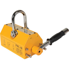Vestil™ Steel and Neodymium Magnetic Lifter 2200 lb. Capacity Yellow ML-22