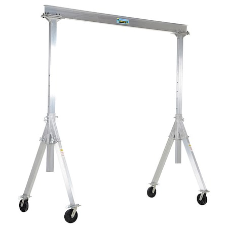 Adjustable Alum Gantry Crane, 2K 10 x 10 MPN:AHA-2-10-10