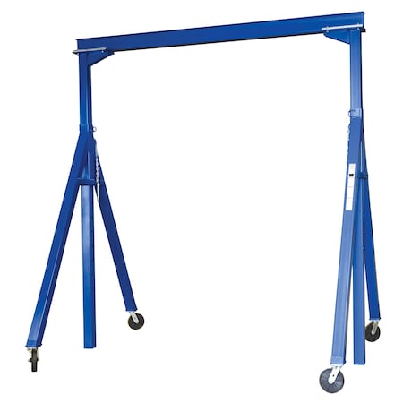 Steel Gantry Crane, Adjustable, 2K 15 x 9 MPN:AHS-2-15-9