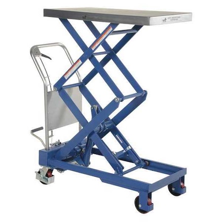 Double Hydraulic Cart, 800 lb., 35.5 x 20 MPN:CART-800-D-TS