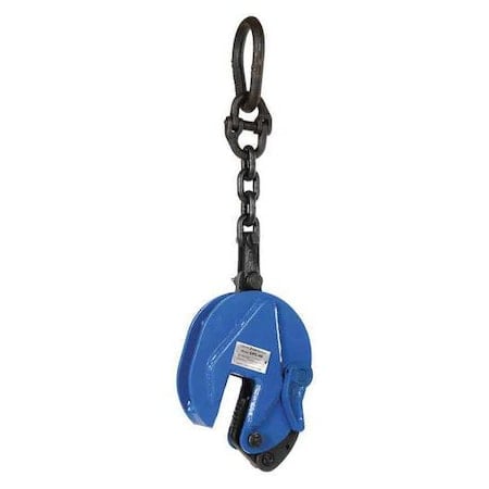 Vertical Plate Clamp With Chain, 4000 lb. MPN:CPC-40
