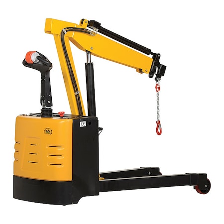 Electric Floor Crane, Reach 8 ft., 2500lb. MPN:EPFC-25