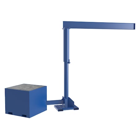 Port Offset Jib, Concrete, 10 ft., 500 lb. MPN:JIB-CBX-50-10-10-BC
