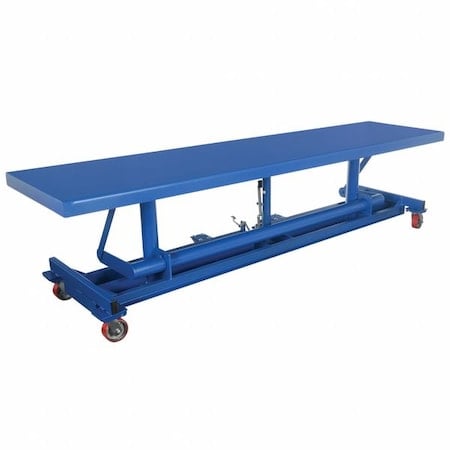 LongDeckCart, 120in, 201/4in, Steel, 2, 000lb MPN:LDLT-20120