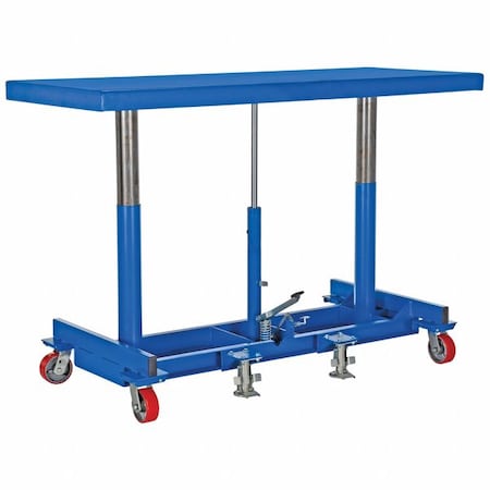 LongDeckCart, 60in, 201/4in, Steel, 4, 000lb MPN:LDLT-2060-4