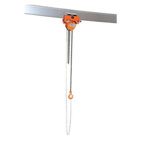Low Headroom Chain Hoist Trolley Push, 4K MPN:LOW-4P