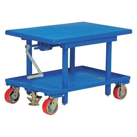 Low Profile Mech Post Table, Load Cap. 2000 lb. MPN:MT-2436-LP
