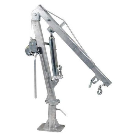 Jib Crane, Base Mounted, 1, 000 lb Capacity, Height Under Span: 8 ft MPN:WTJ-2-G