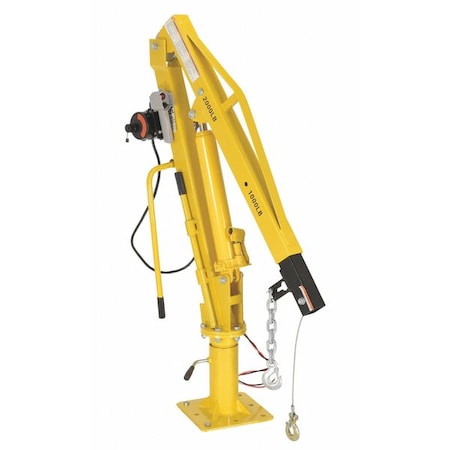 Winch Operated Truck Jib Crane, Dc MPN:WTJ-4-DC