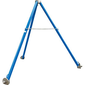 Vestil™ Fixed Height Tripod Hoist Stand 2000 lb. Capacity Blue TRI-SF